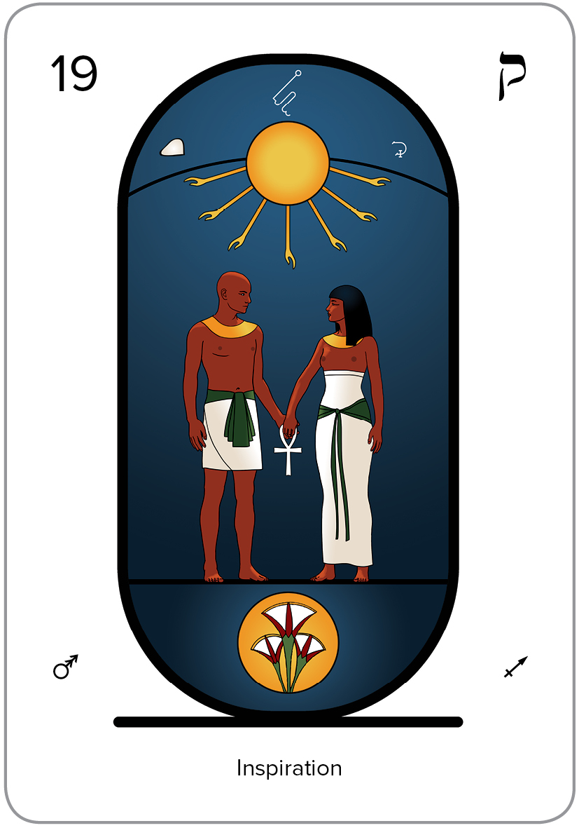 The Arcanum 19 of the Tarot