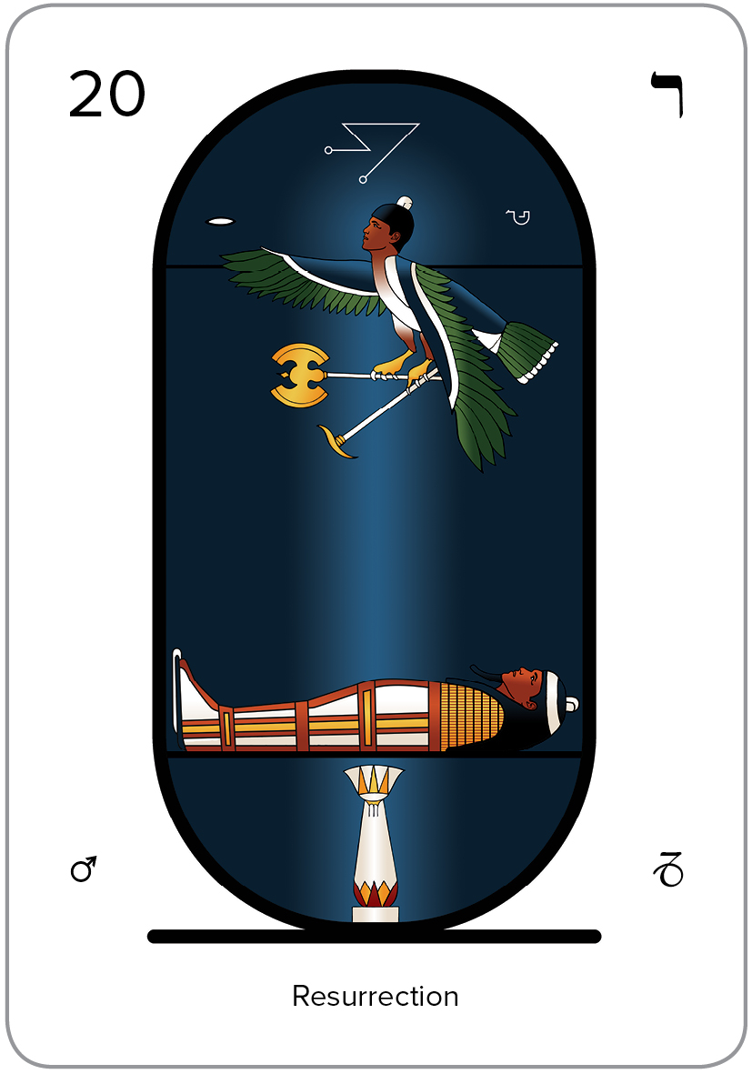 The Arcanum 20 of the Tarot