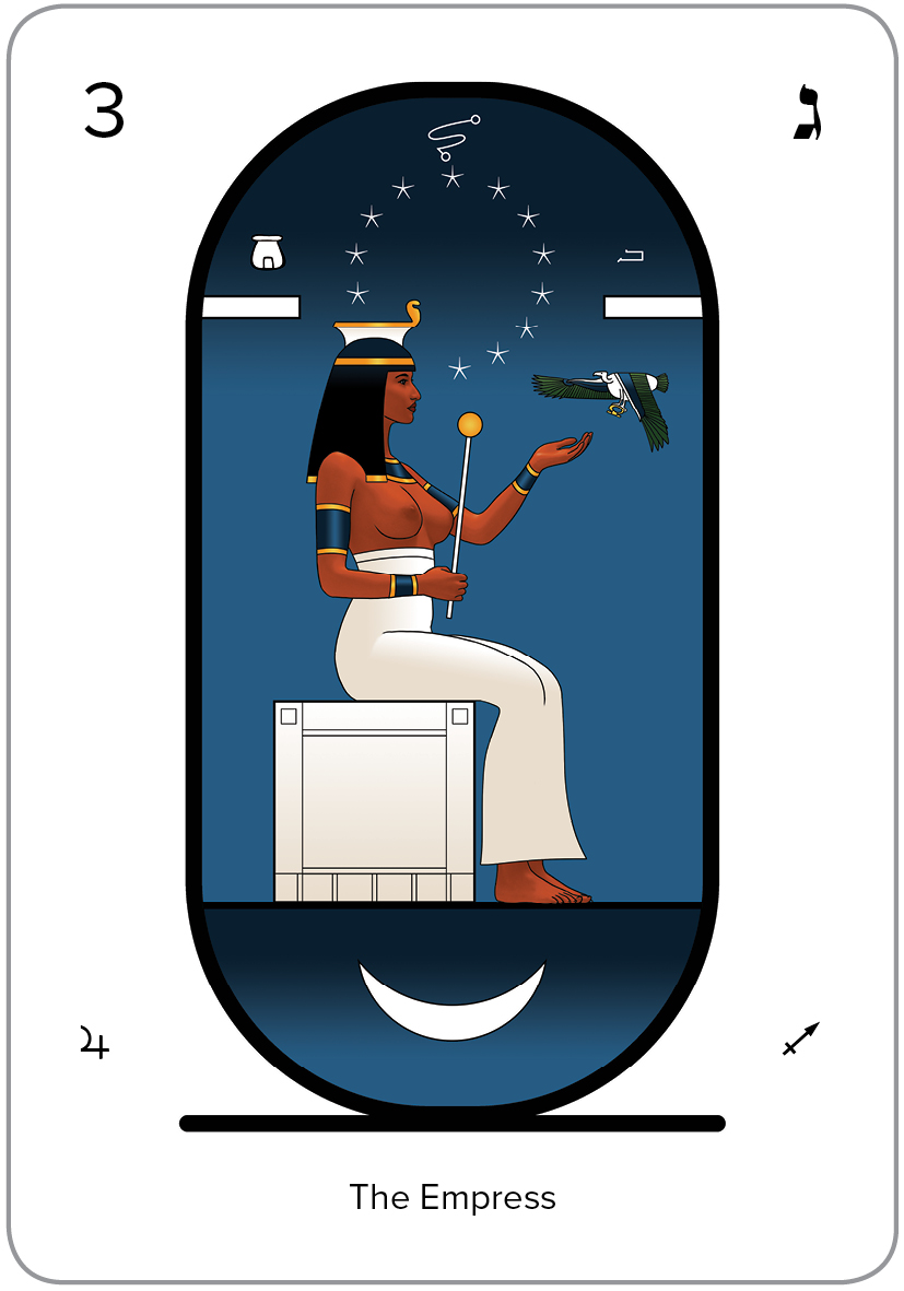The Arcanum 3 of the Tarot