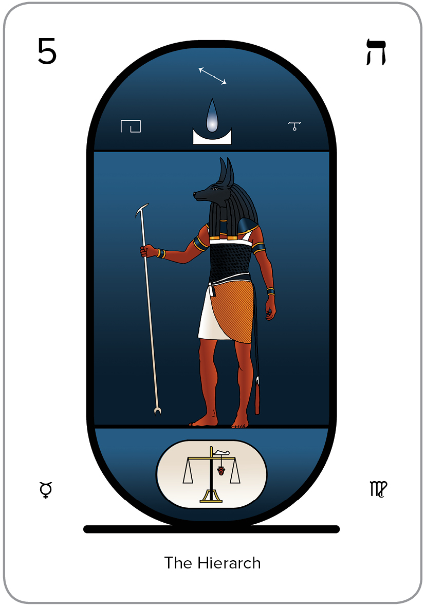 The Arcanum 5 of the Tarot