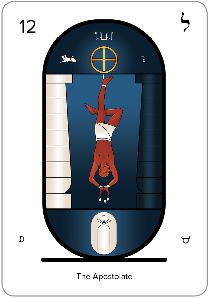 The Arcanum 12 of the Tarot
