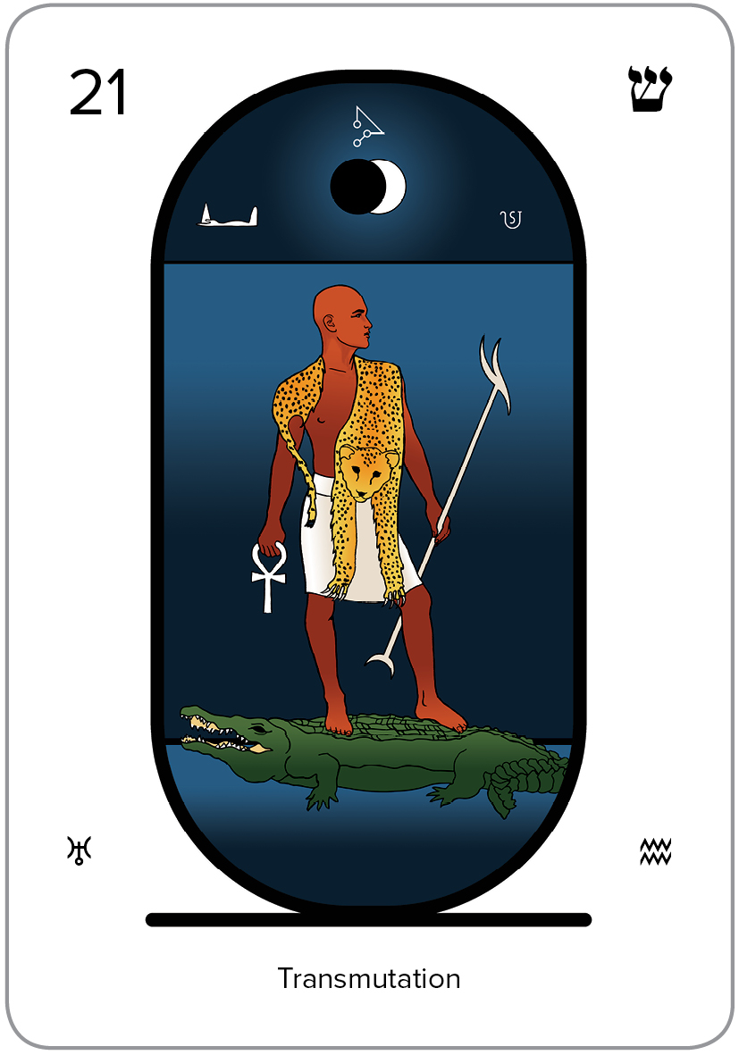 The Arcanum 21 of the Tarot