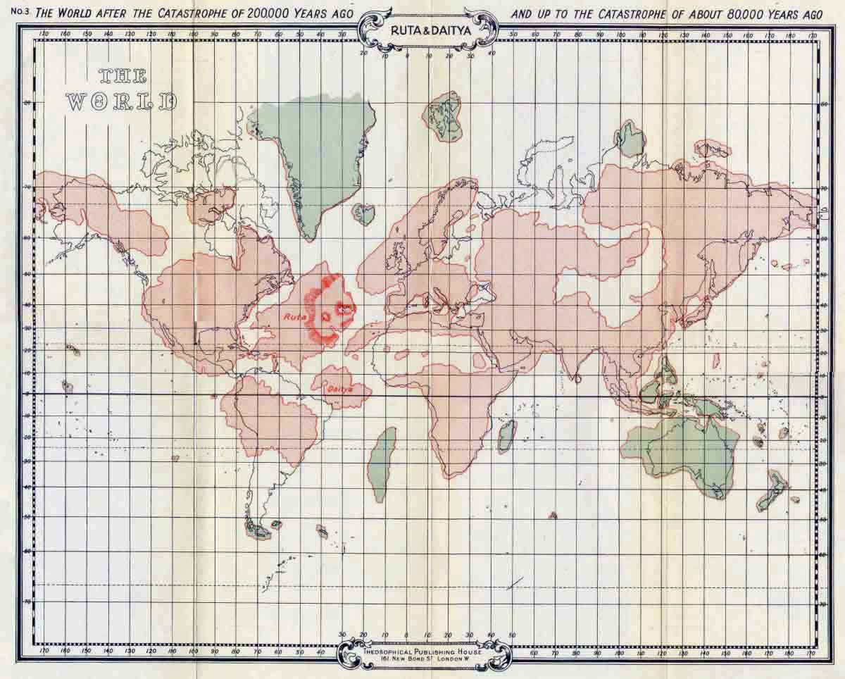 First Map of Atlantis
