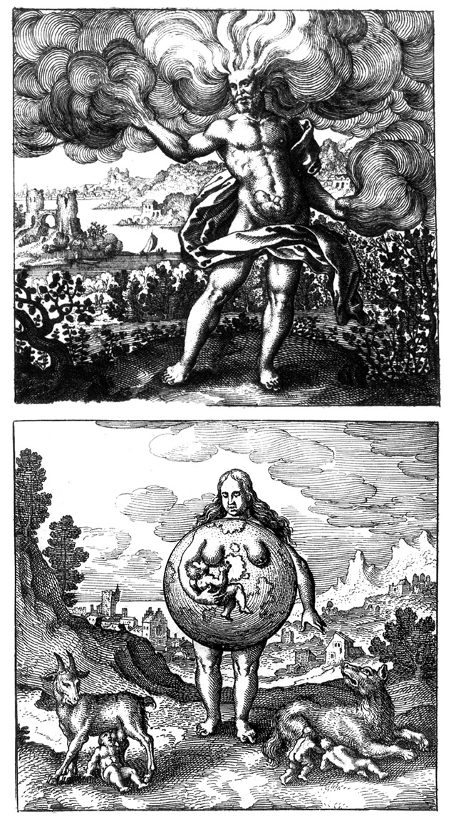 Engravings by Michael Maier, 1618.