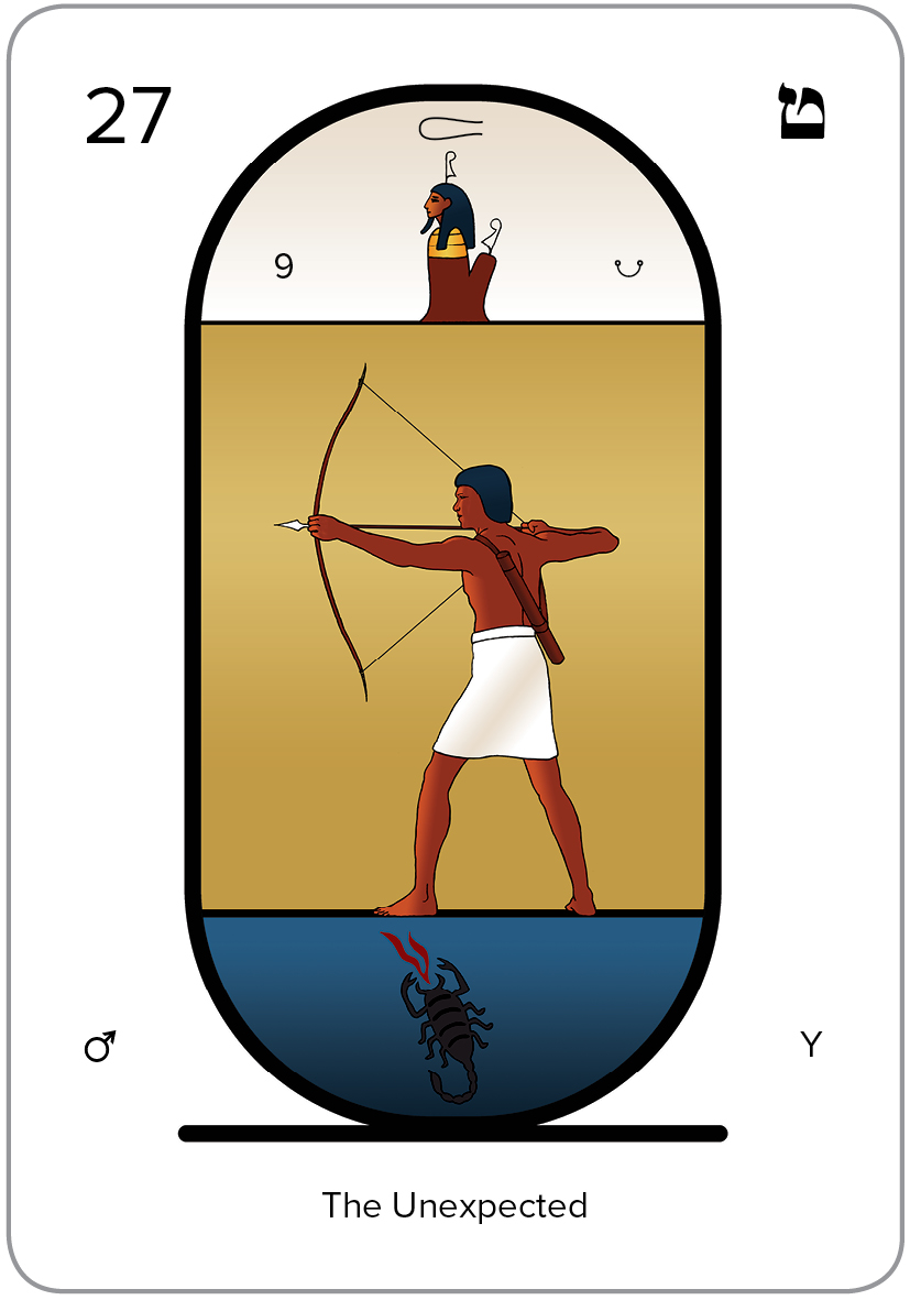 The Arcanum 27 of the Tarot