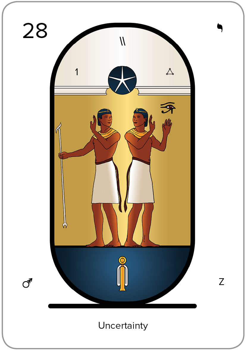 The Arcanum 28 of the Tarot