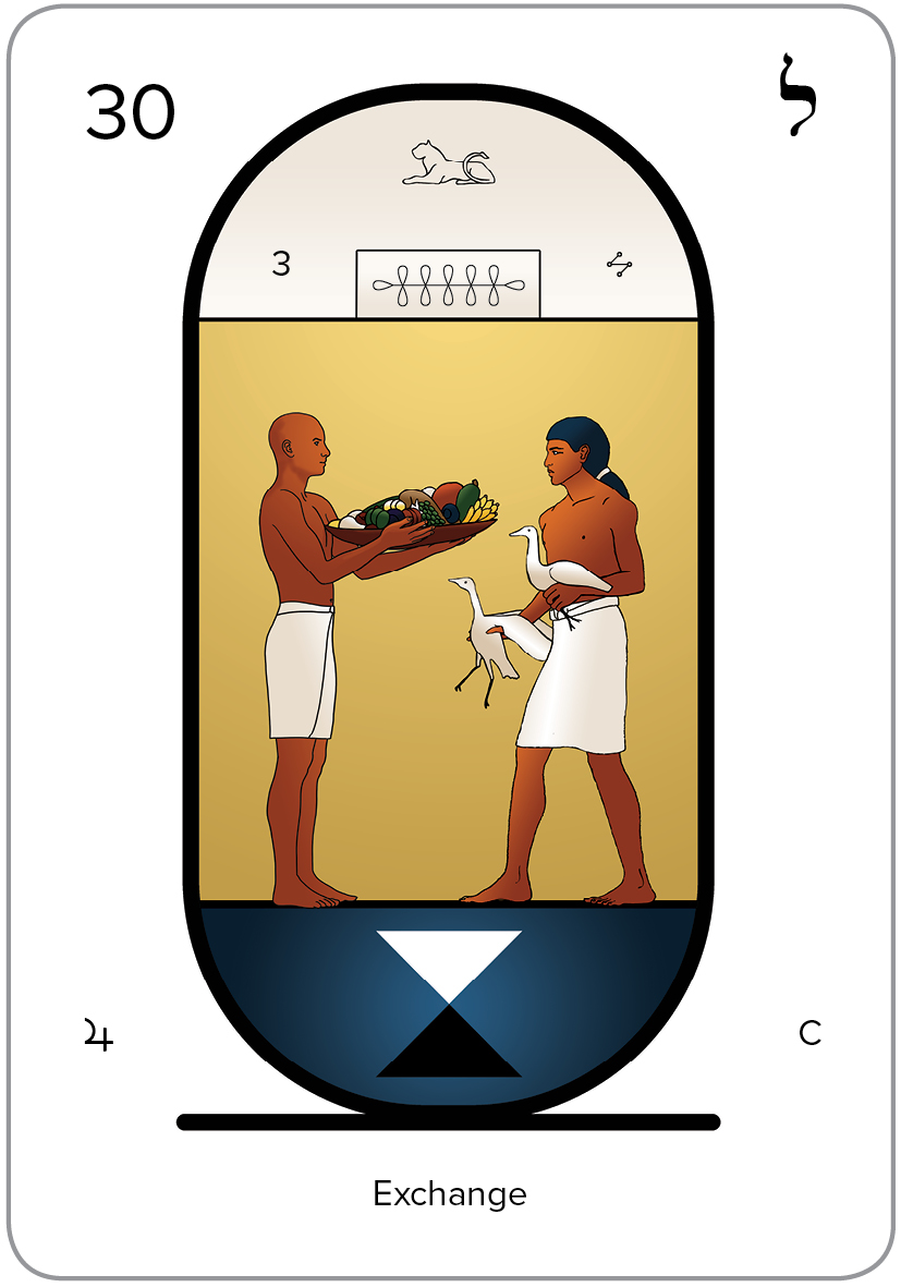 The Arcanum 30 of the Tarot