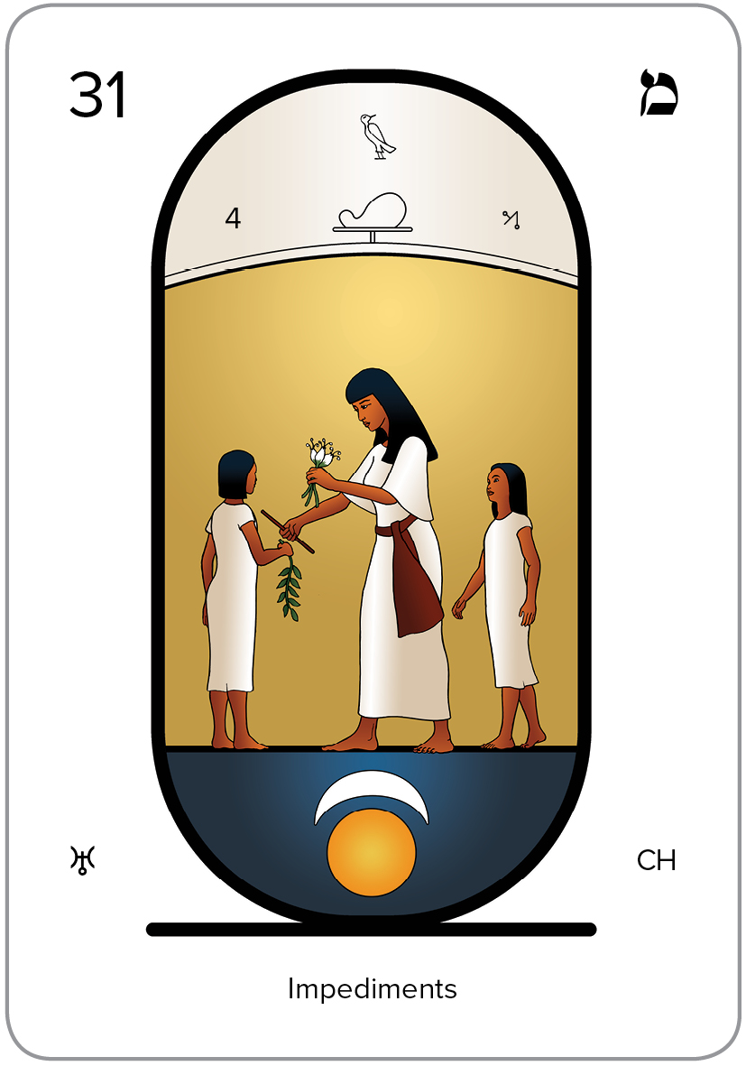 The Arcanum 31 of the Tarot