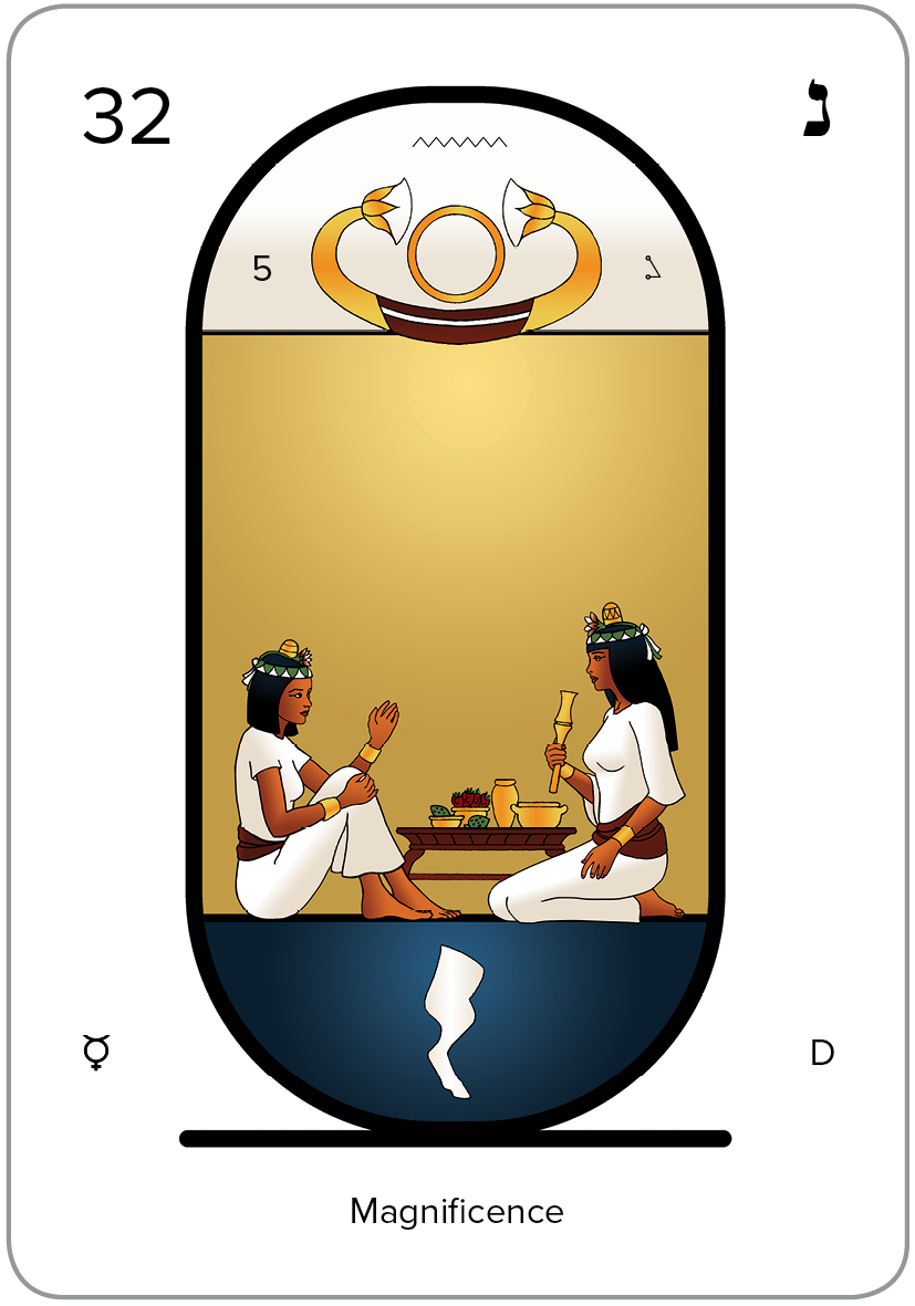 The Arcanum 32 of the Tarot