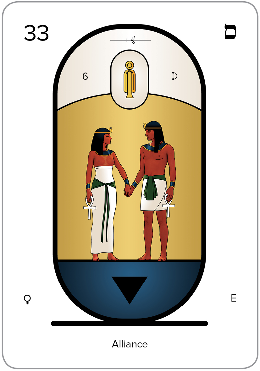 The Arcanum 33 of the Tarot