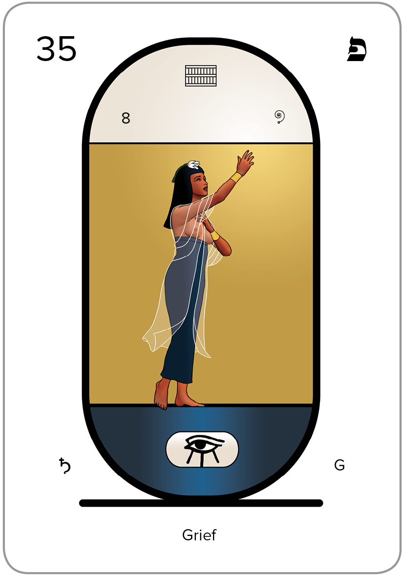 The Arcanum 35 of the Tarot
