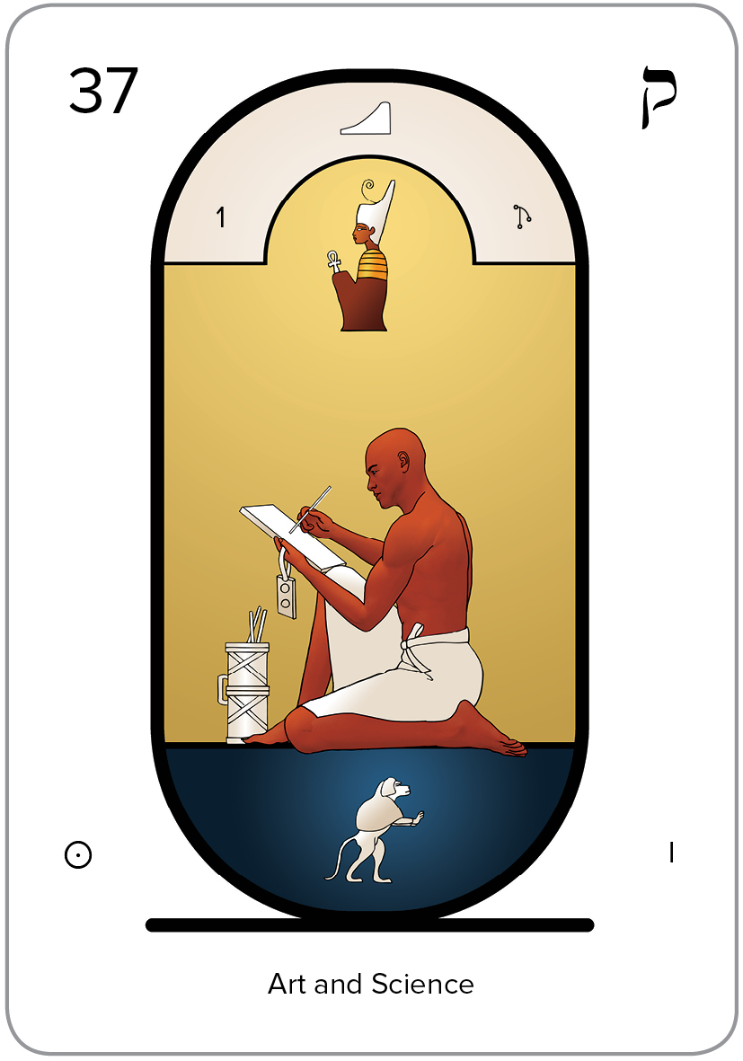 The Arcanum 37 of the Tarot