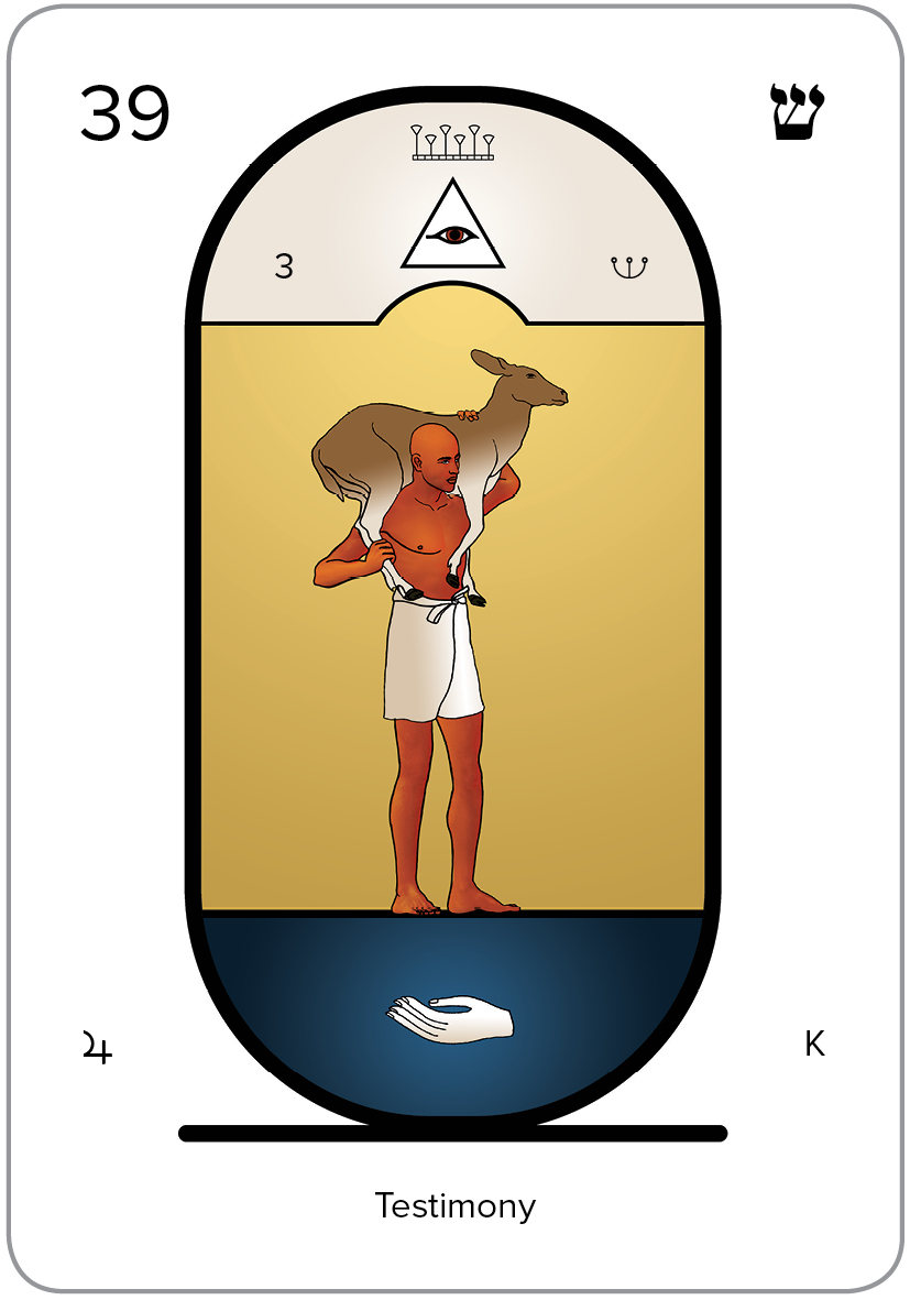 The Arcanum 39 of the Tarot