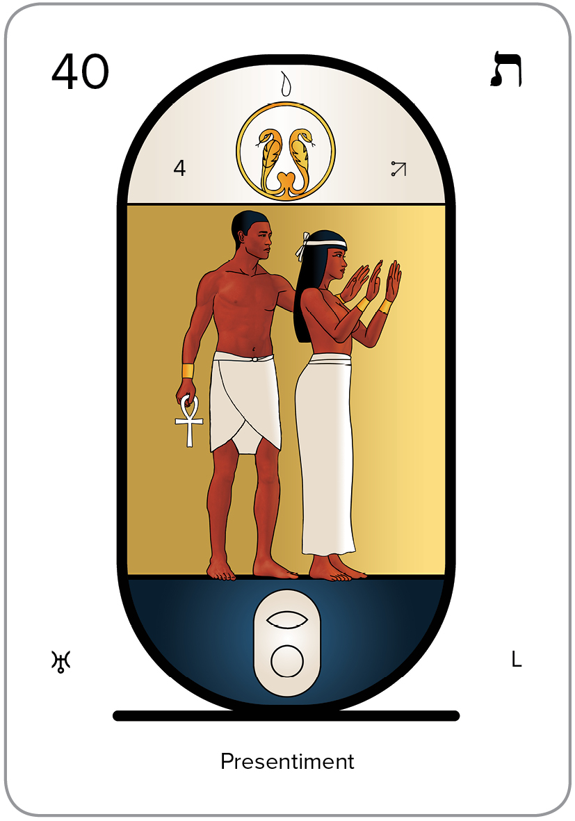 The Arcanum 38 of the Tarot