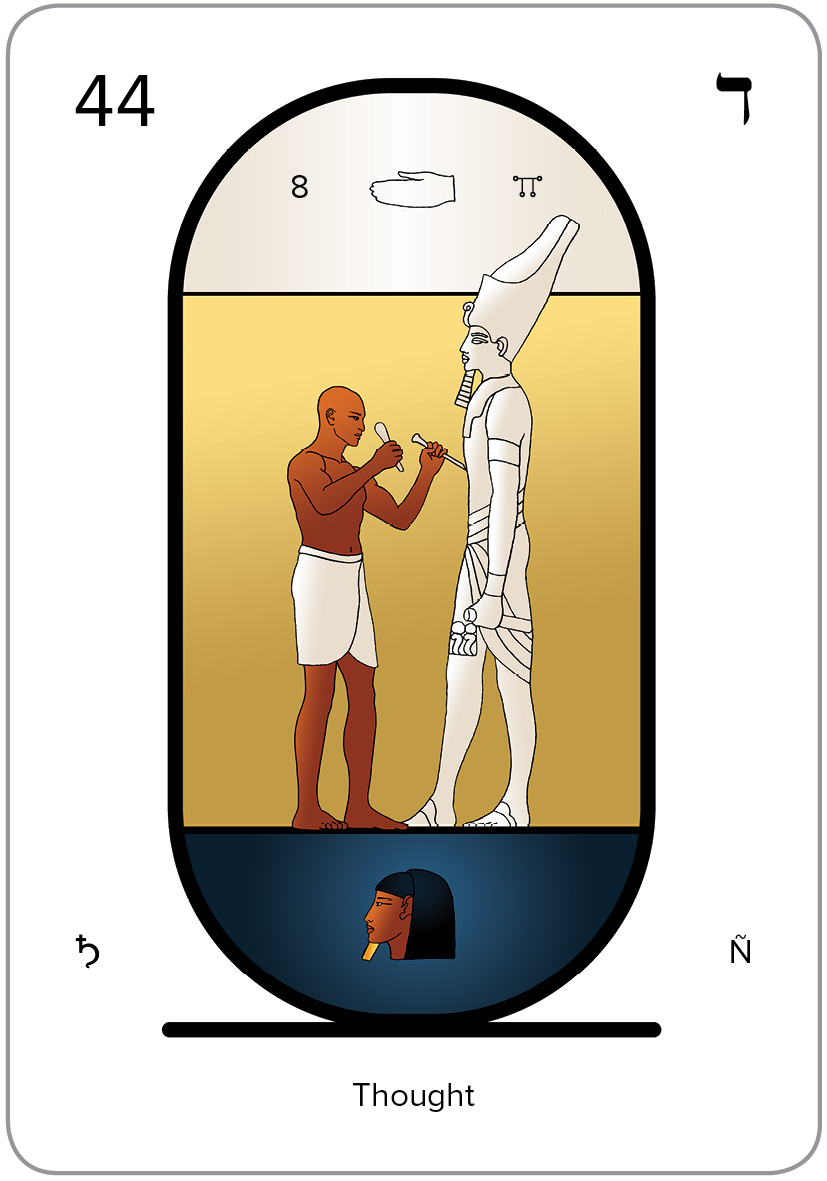 The Arcanum 44 of the Tarot