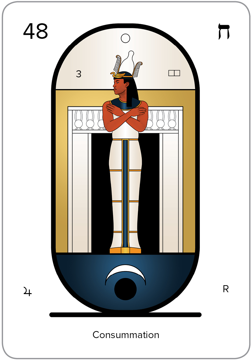 The Arcanum 38 of the Tarot