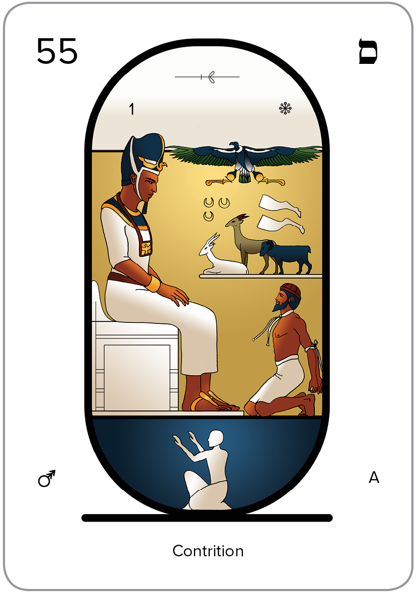The Arcanum 55 of the Tarot