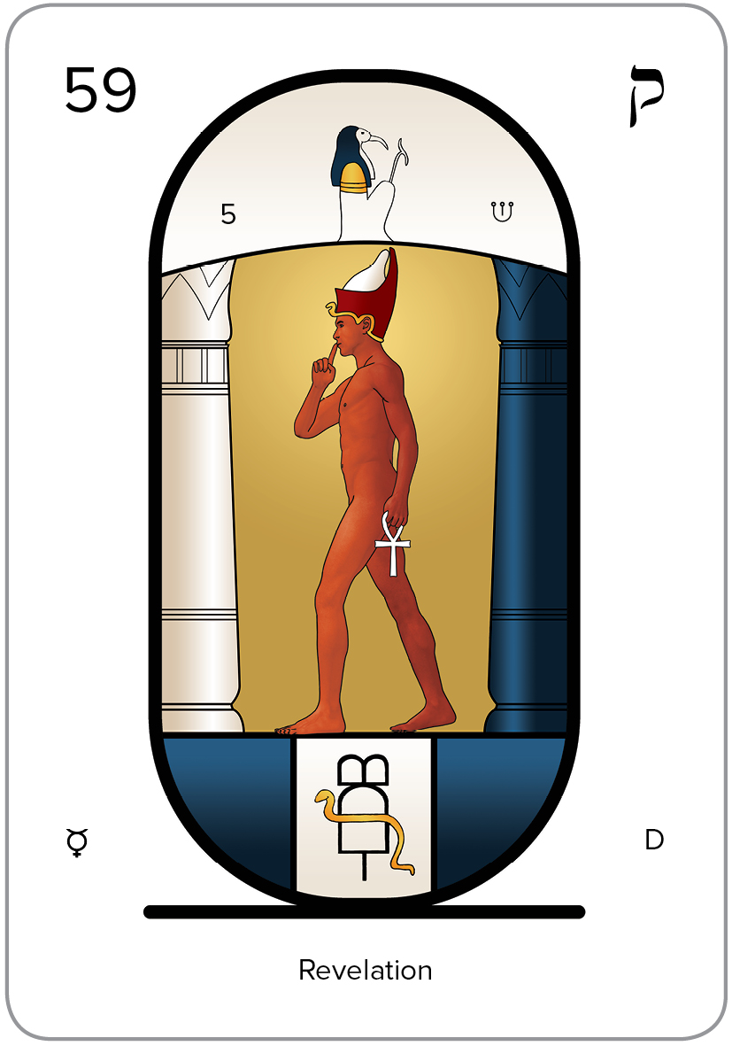 The Arcanum 59 of the Tarot