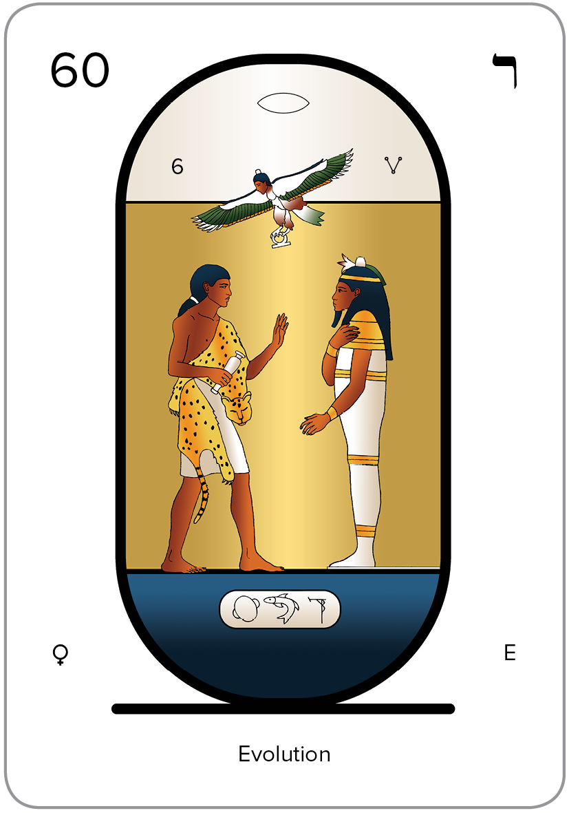 The Arcanum 60 of the Tarot