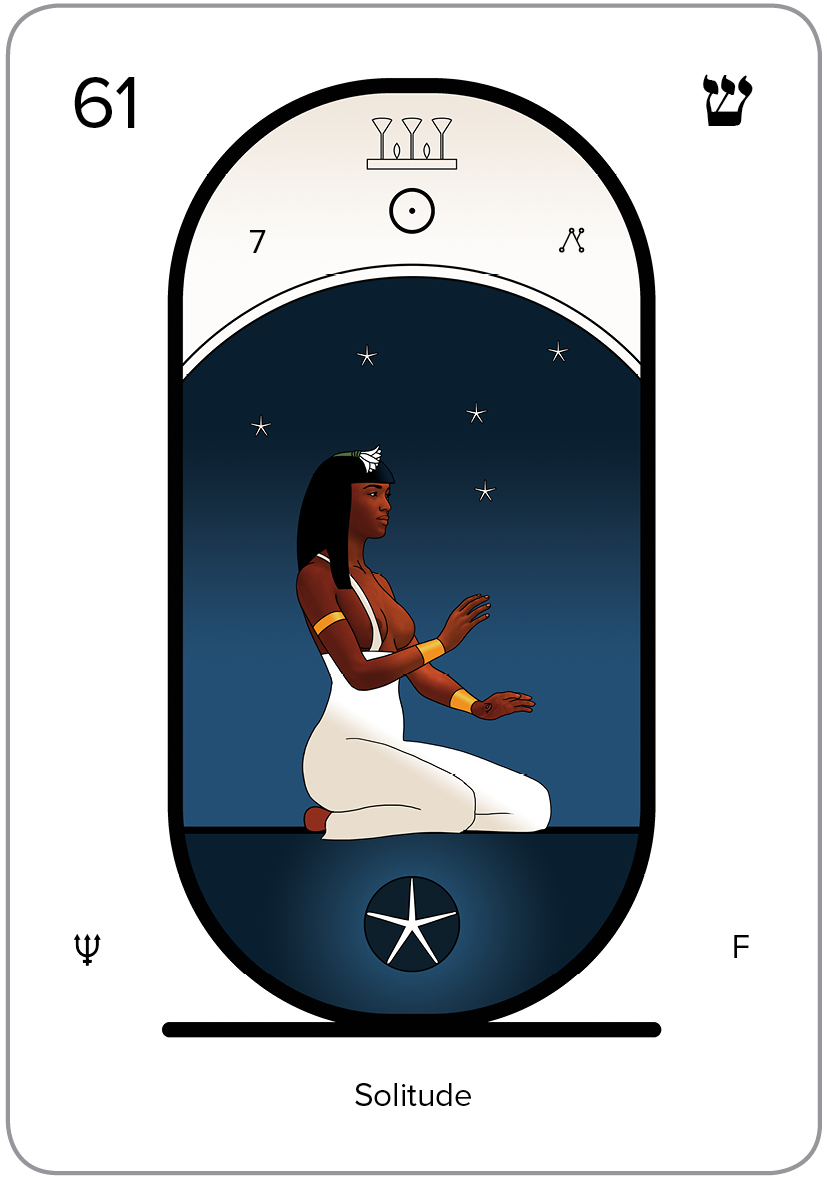 The Arcanum 61 of the Tarot