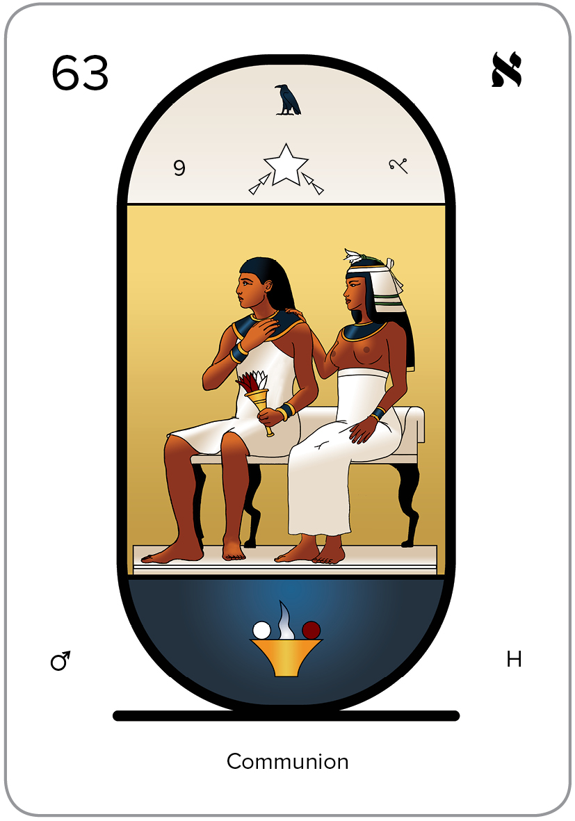 The Arcanum 63 of the Tarot