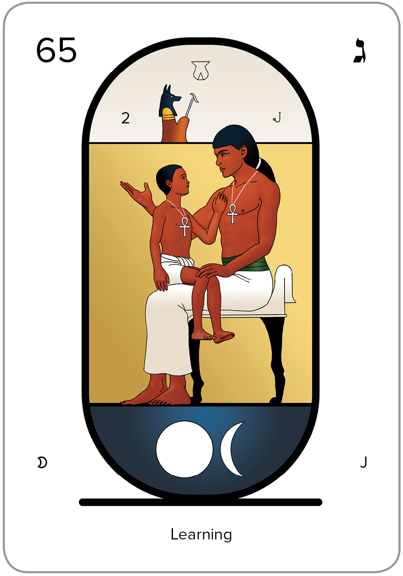 The Arcanum 65 of the Tarot