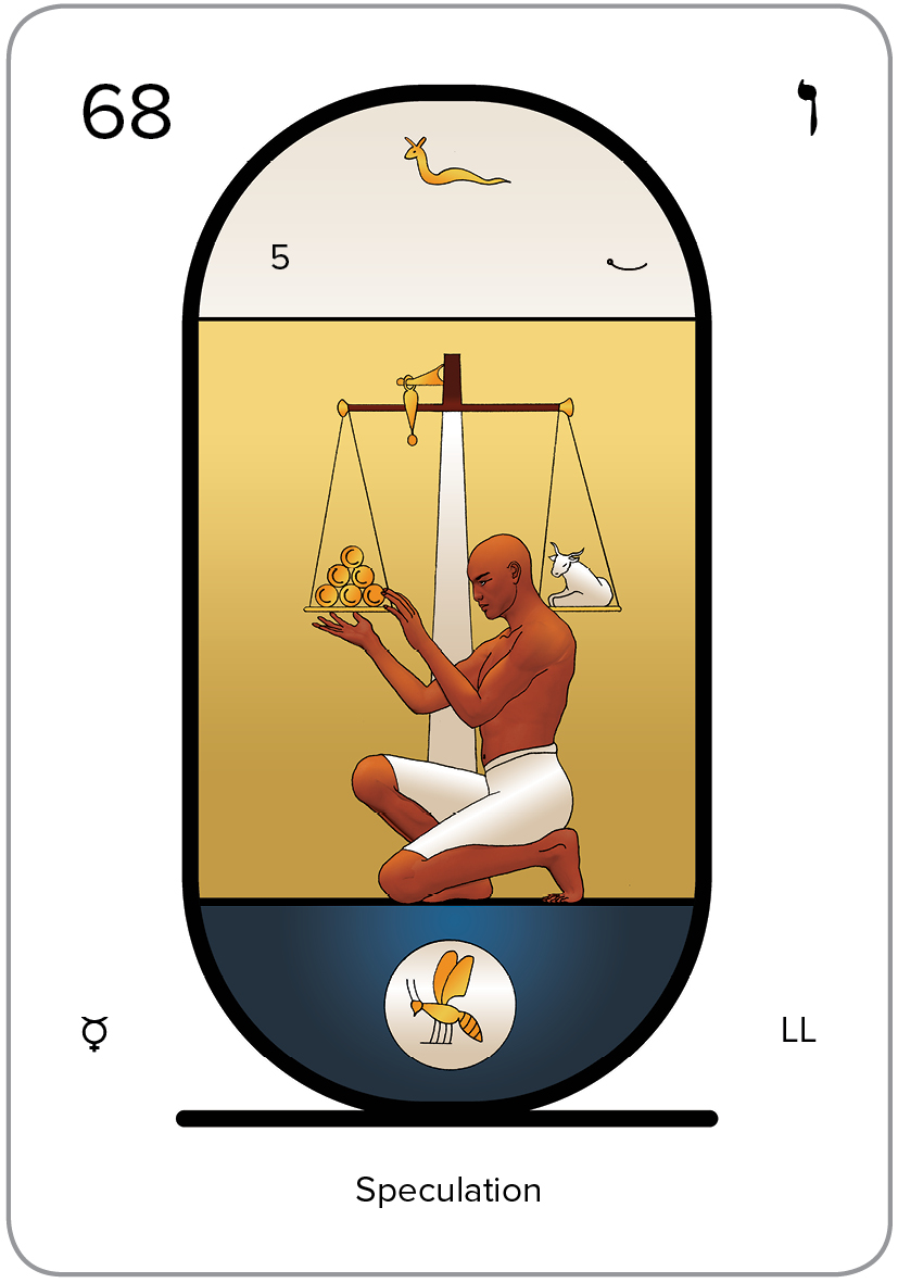 The Arcanum 68 of the Tarot