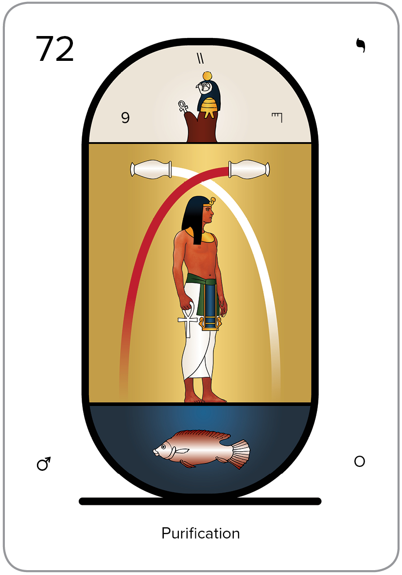 The Arcanum 72 of the Tarot