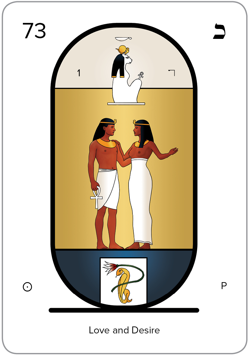 The Arcanum 73 of the Tarot