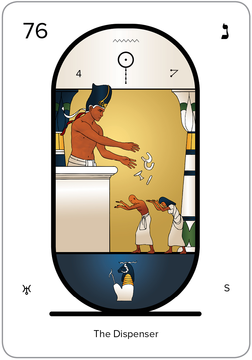 The Arcanum 76 of the Tarot