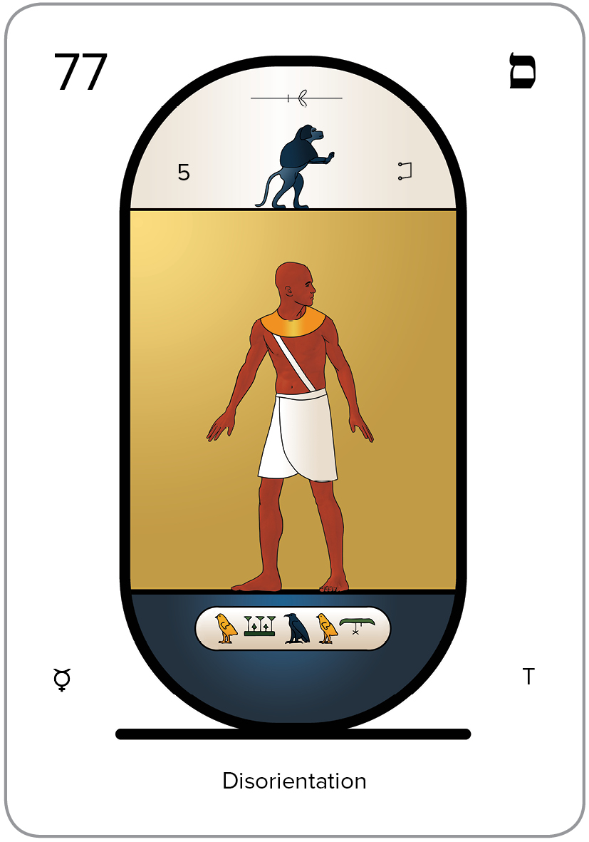 The Arcanum 77 of the Tarot