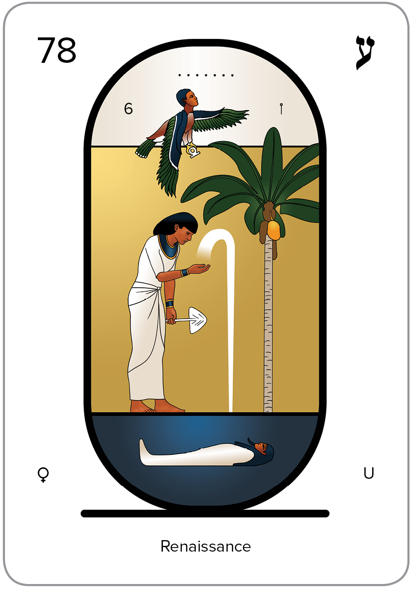 The Arcanum 78 of the Tarot