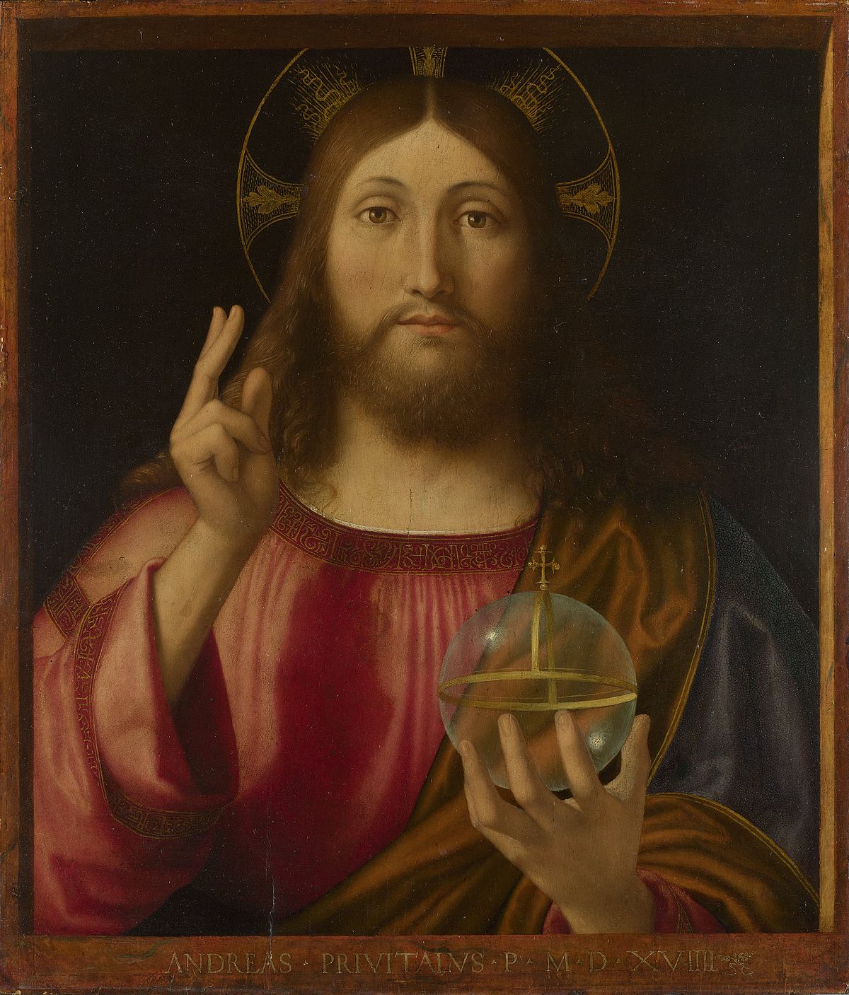 Andrea Previtali Salvator Mundi