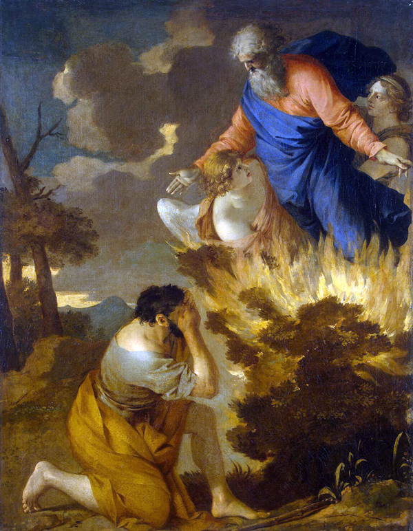 Bourdon Sebastien-Moses and the Burning Bush