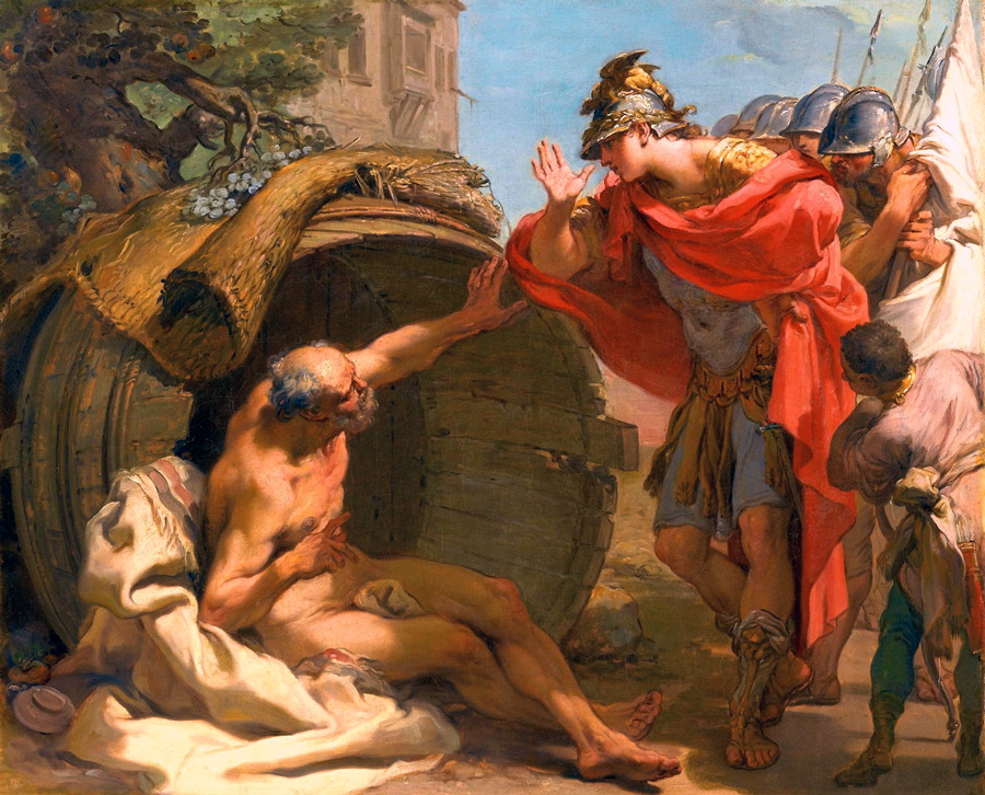 Diogenes and Alexander