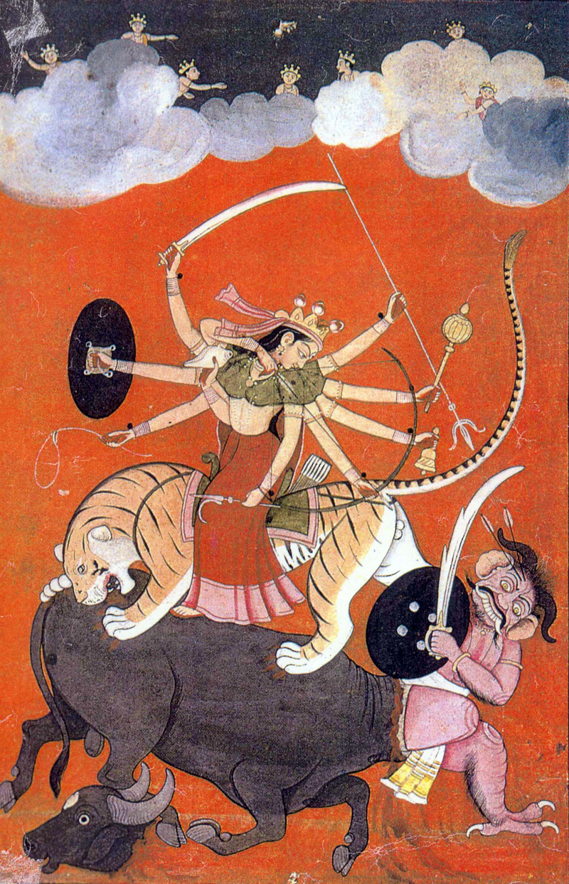 Durga Mahisasuramardini