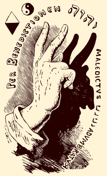 Eliphas Levi Shadow Benediction
