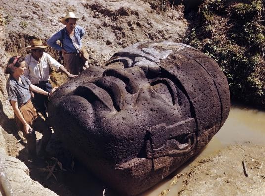 Olmec Colossal Head
