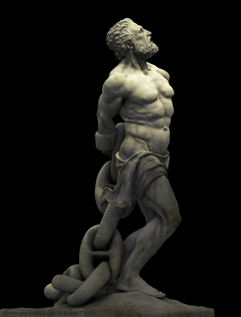 Prometheus Bound by Scott Eaton c1996