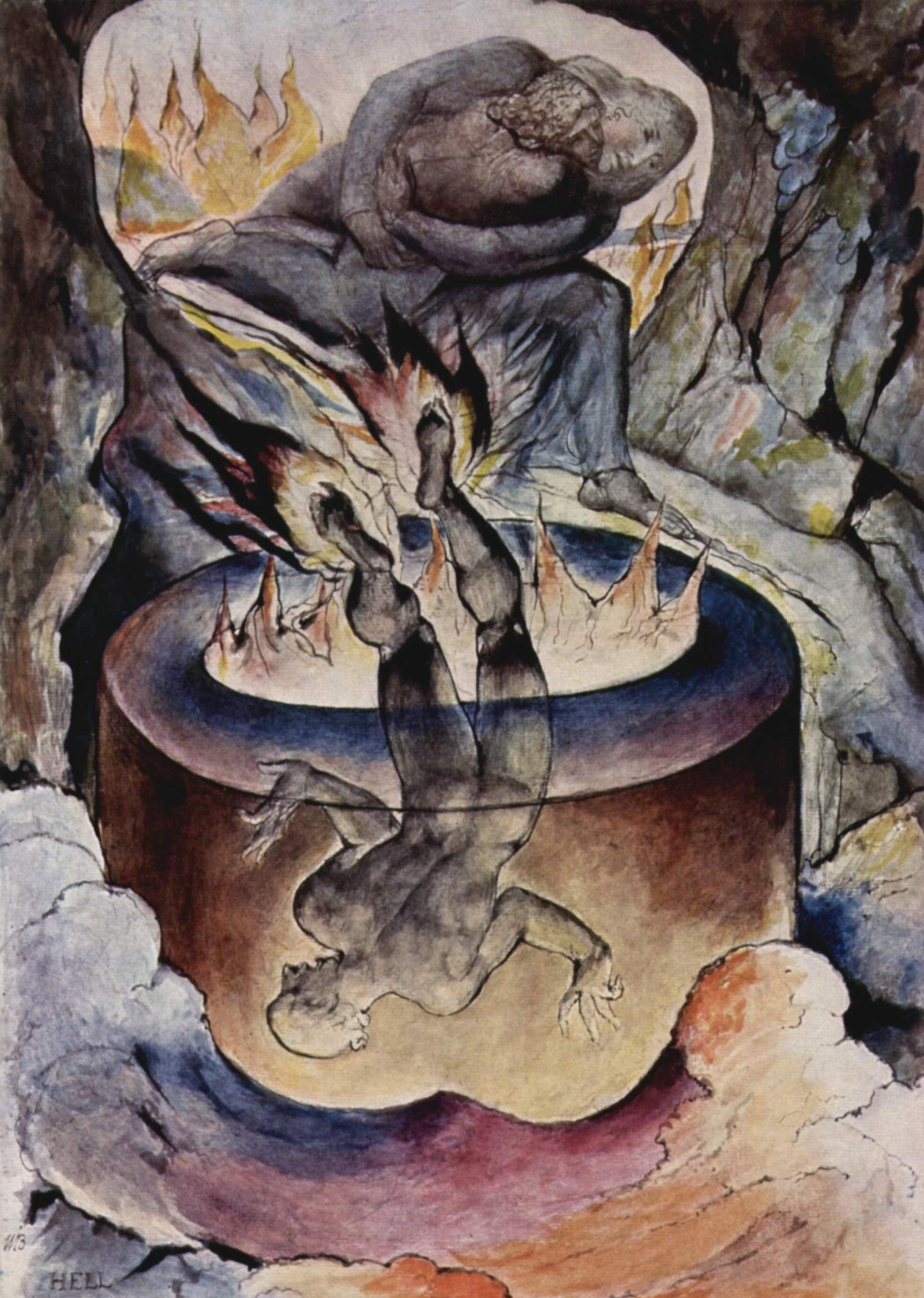 William blake dantes Infernos