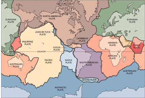earthquakes and plates
