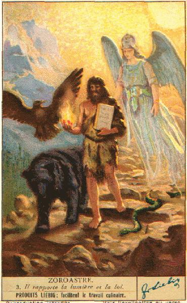 zoroaster carries fire