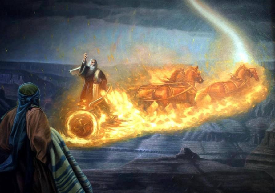 Elijah and his chariot