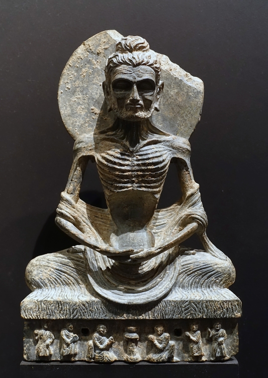 buddha emaciated