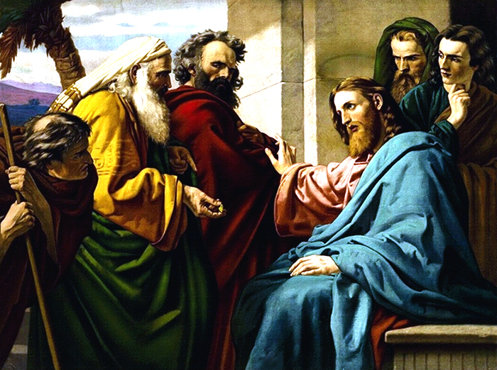 Jesus and the pharisees