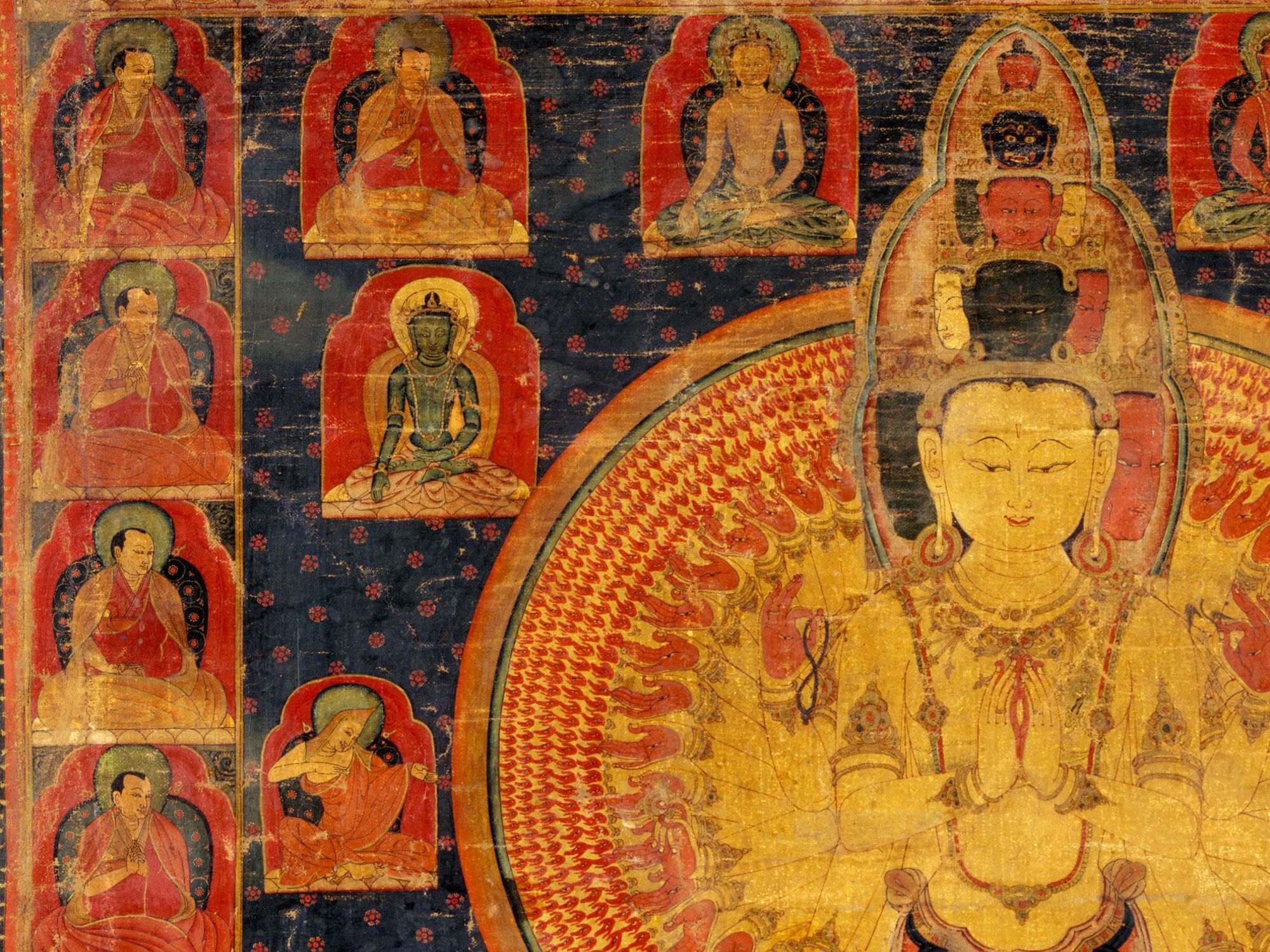 Thousand-armed Avalokiteśvara